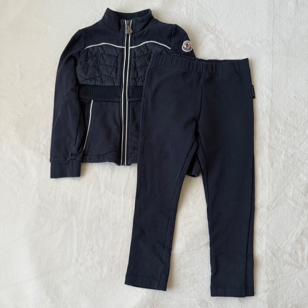 Moncler girl 4 suit jacket and pants